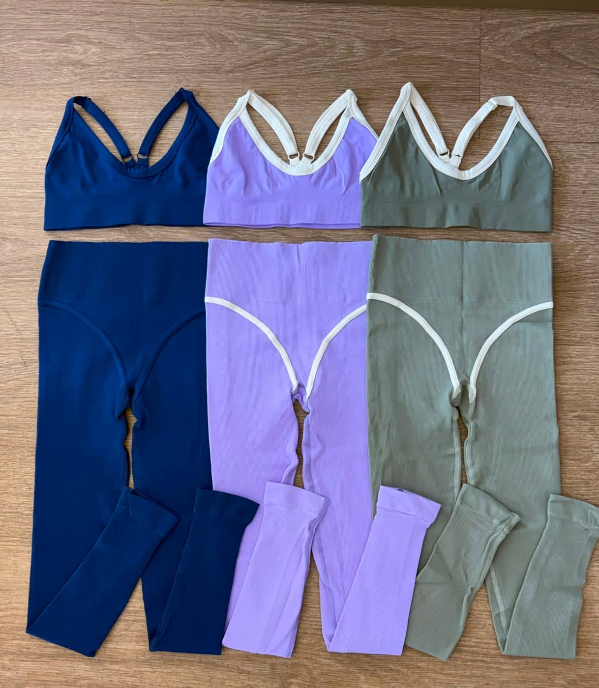 Set de leggins panty con top