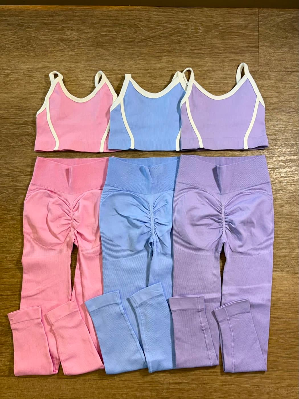Set Leggins y top sesgo
